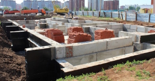 Фундаменты промышленных зданий в Соликамске цена от 24524 руб. - заказать строительство фундамента промздания под стальные колонны